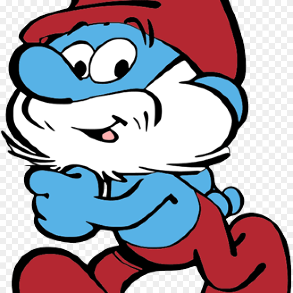 Brainy Smurf Coloring, Baby, Person, Cartoon, Face Png