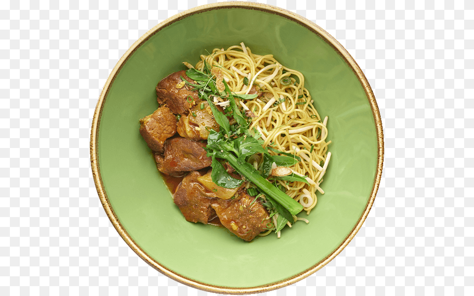 Braised Australian Beef Yellow Noodle Dry Minced Pork Noodles Nam Nam, Food, Meal, Dish, Pasta Free Transparent Png