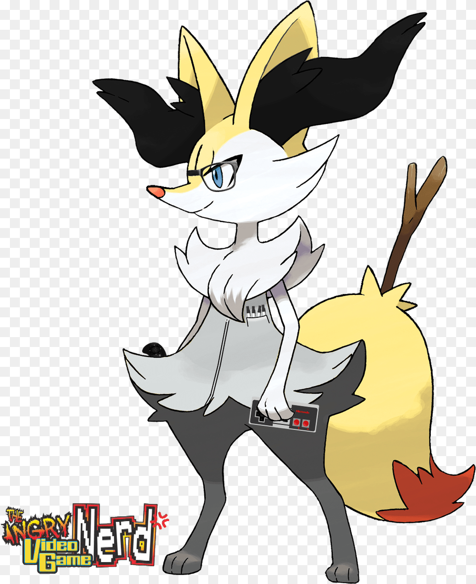 Braixen As Avgn Quotthe Angry Video Game Nerdquot 2006, Book, Comics, Publication, Person Png Image