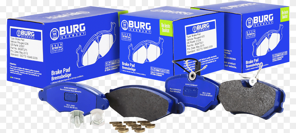 Brake Pads Burg Brake Pad Free Png Download