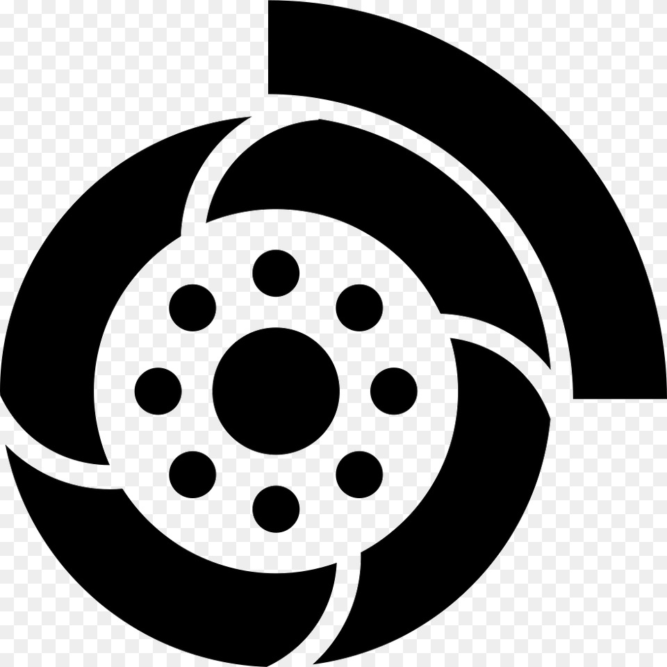 Brake Pads Wheel Icon Vector, Rotor, Coil, Machine, Stencil Free Png Download