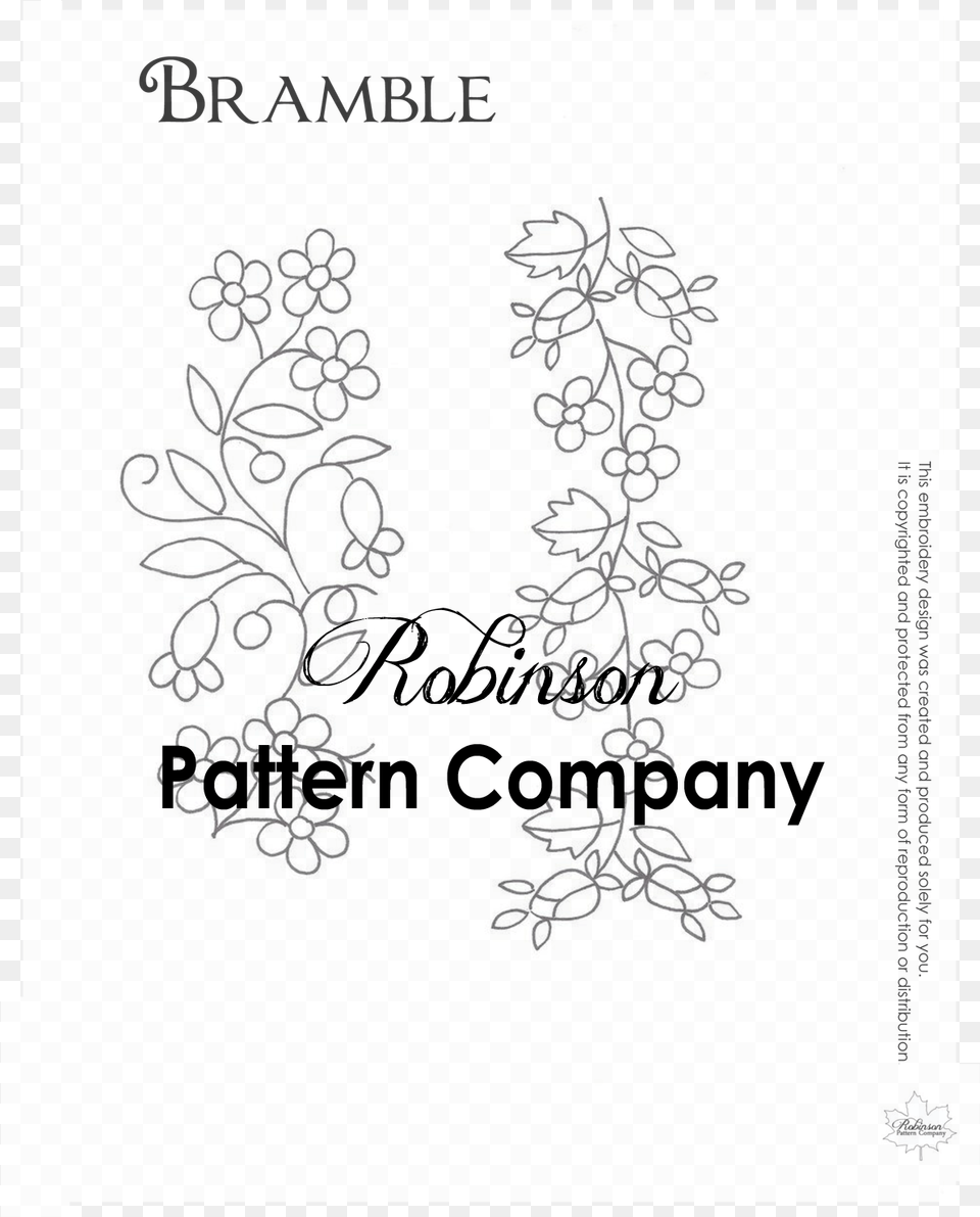 Bramble Hand Embroidery Pattern Best Things In Life Aren, Art, Floral Design, Graphics, Outdoors Free Png Download