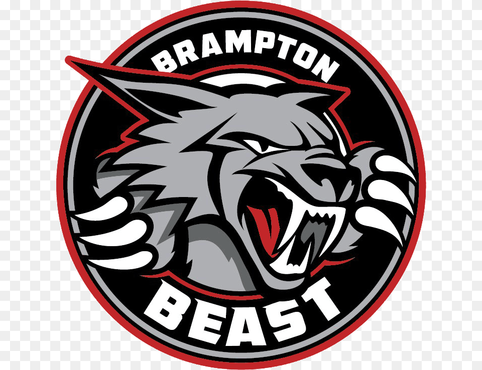 Brampton Beast Primary Logo Brampton Beast Logo, Emblem, Symbol Png Image