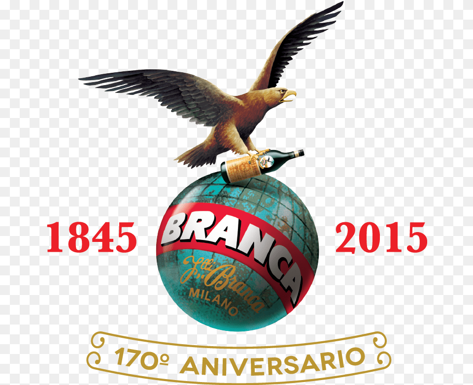 Branca Aguila Logo 2 By Brian Logo Fernet Branca, Animal, Bird, Advertisement, Poster Free Transparent Png