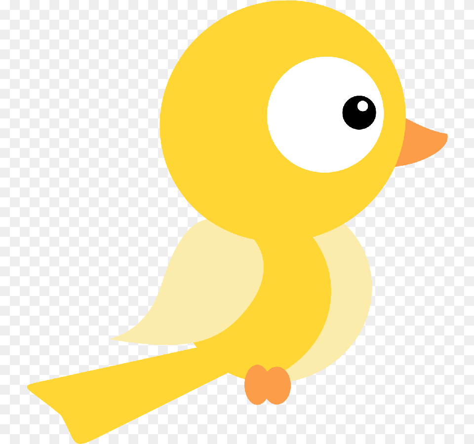 Branca De Neve Cute Yellow Bird Clipart, Animal, Canary Png Image