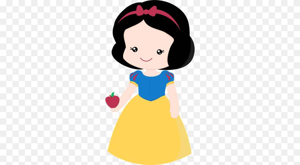 Branca De Neve Festa Rapunzel Clip Art Snow White, Baby, Person, Cartoon, Toy Png Image