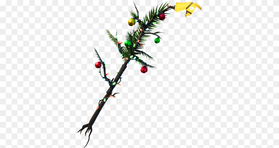 Branch Basher Tool Yule Trooper Fortnite, Lighting, Flower, Flower Arrangement, Plant Free Png