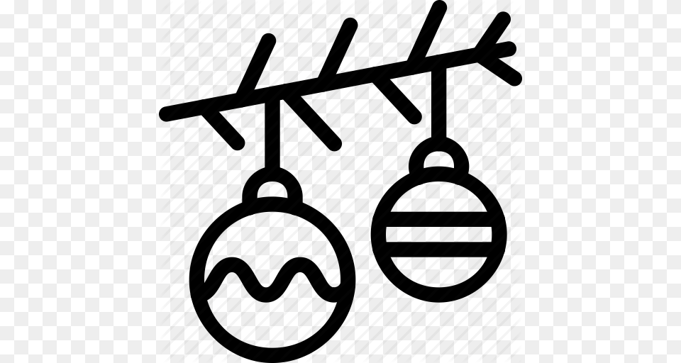 Branch Christmas Decorations Globe Holiday Ornaments Tree Icon, Accessories, Earring, Jewelry, Cutlery Png