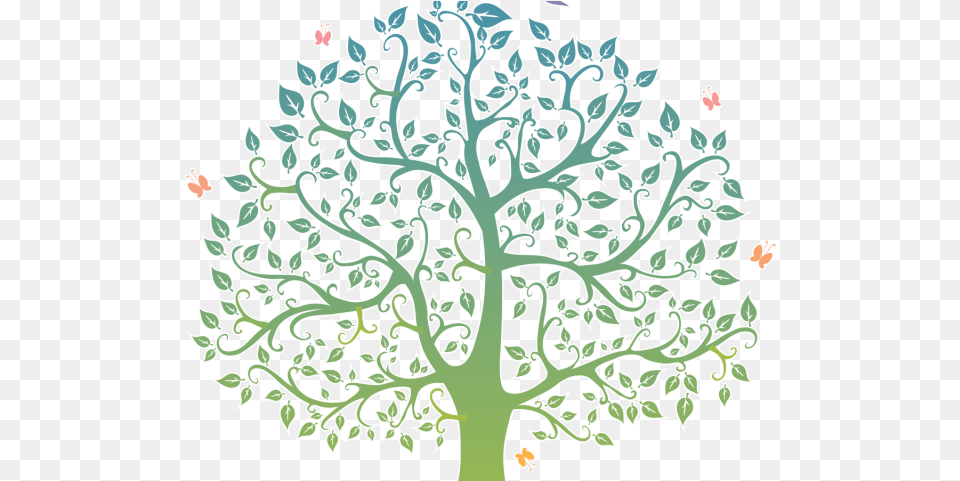 Branch Clipart Family Tree Family Tree Clipart Full Tree Of Life Leaf, Pattern, Plant, Nature Free Transparent Png