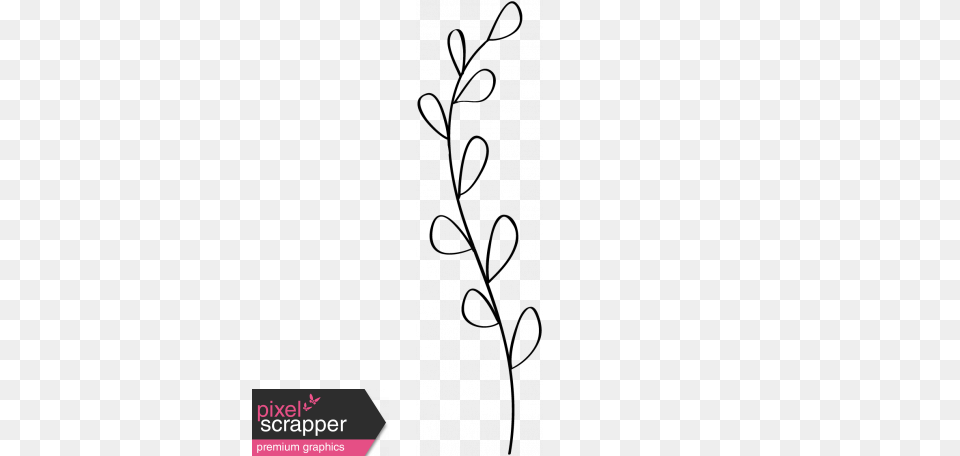 Branch Doodle Template Graphic, Art, Floral Design, Graphics, Home Decor Png