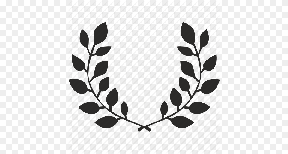 Branch Laurels Leaves Winner Wreath Icon, Pattern Png Image