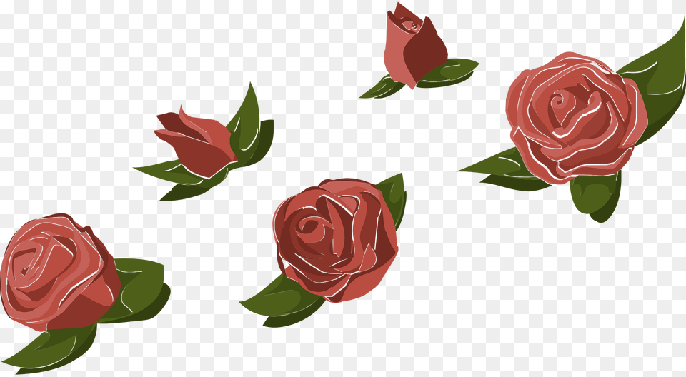 Branch Rose Brush Red Clipart, Flower, Plant, Pattern, Art Png Image