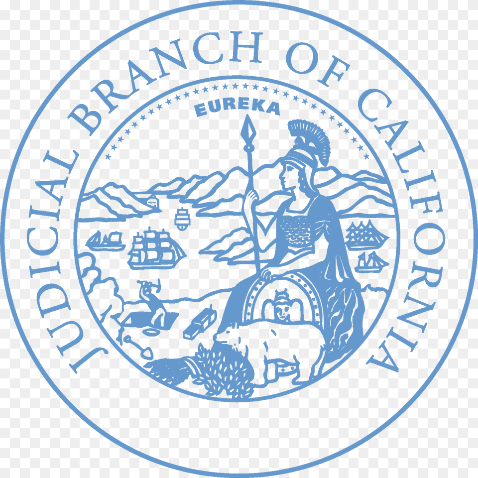 Branch Seal California Courts, Person, Logo, Outdoors Free Transparent Png