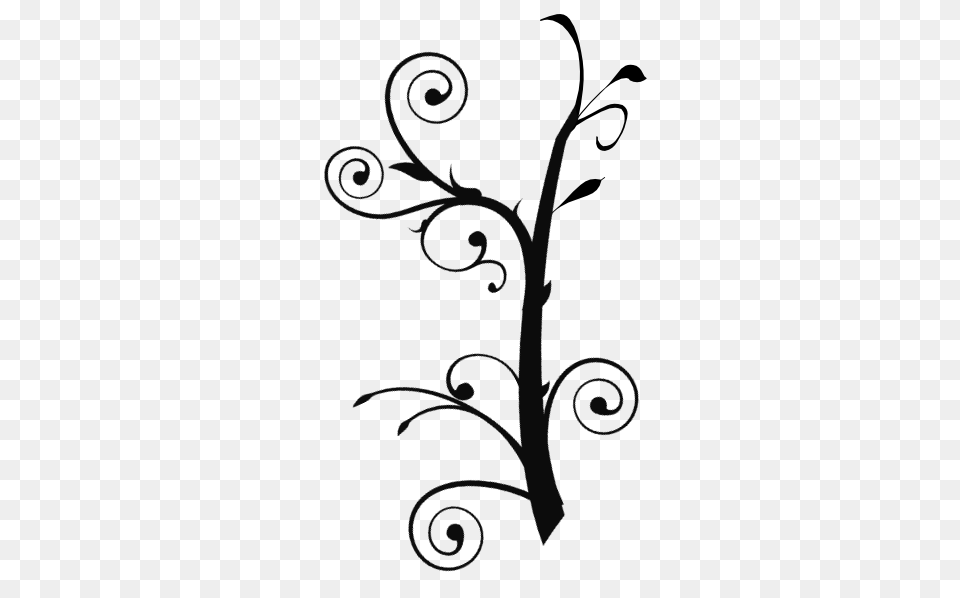 Branch Vine Swirl Clip Art, Floral Design, Graphics, Pattern Free Png