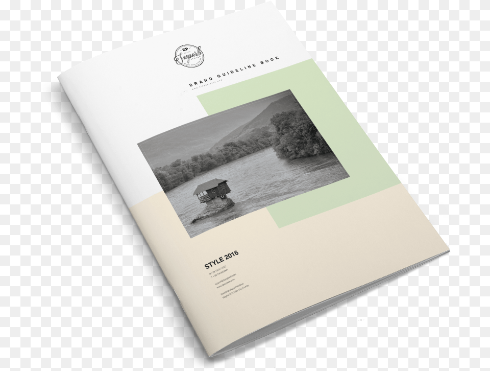 Brand Brand Manual Template Book, Page, Publication, Text Free Png Download