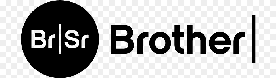 Brand Clothing Logo Brother Sister Circle, Gray Free Png Download