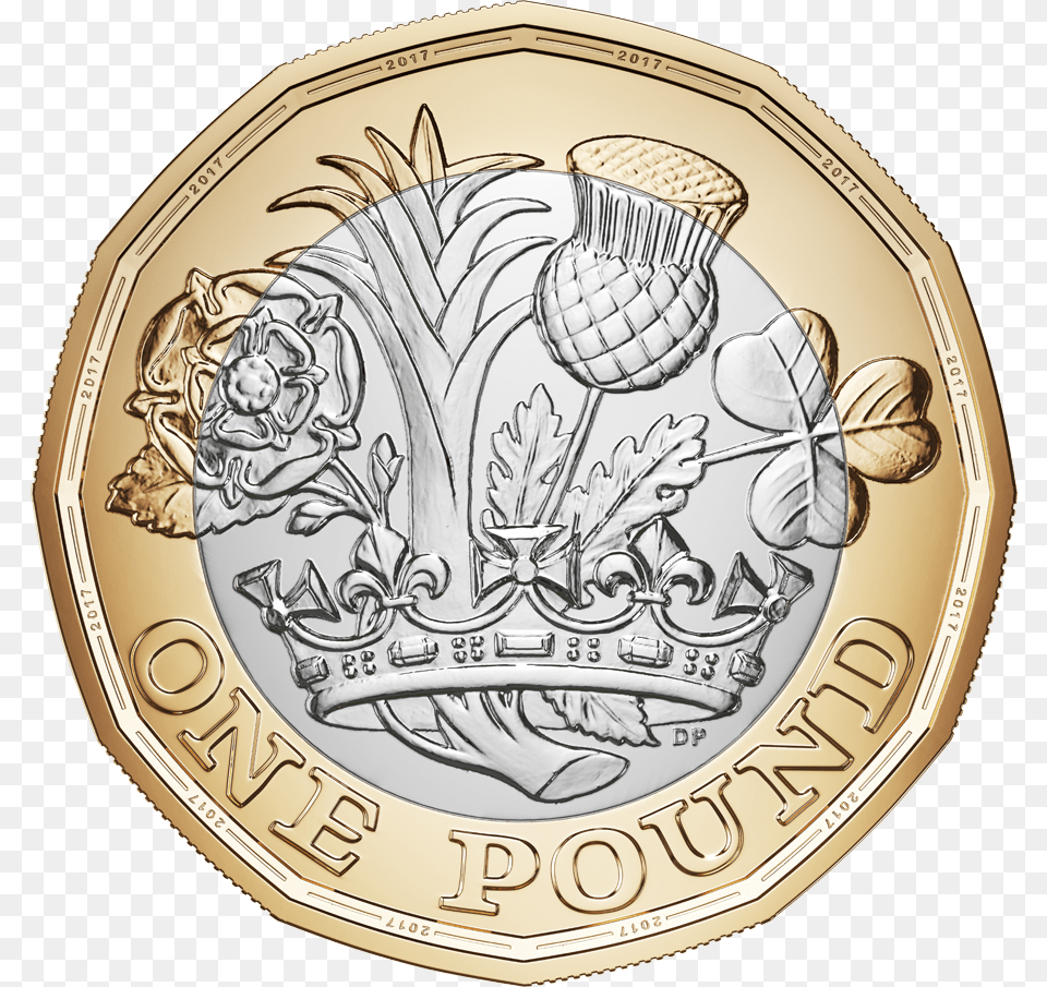 Brand New 12 Sided Pound Coin, Money, Disk Png