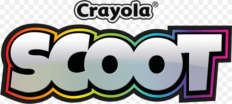 Brand New Crayola Scoot Trailer Lands With A Splat Bastion Crayola Scoot Logo, Art, Graphics, Disk, Text Png Image