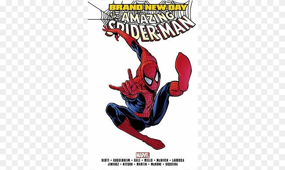 Brand New Day Amazing Spider Man Brand New Day, Book, Comics, Publication, Advertisement Png Image