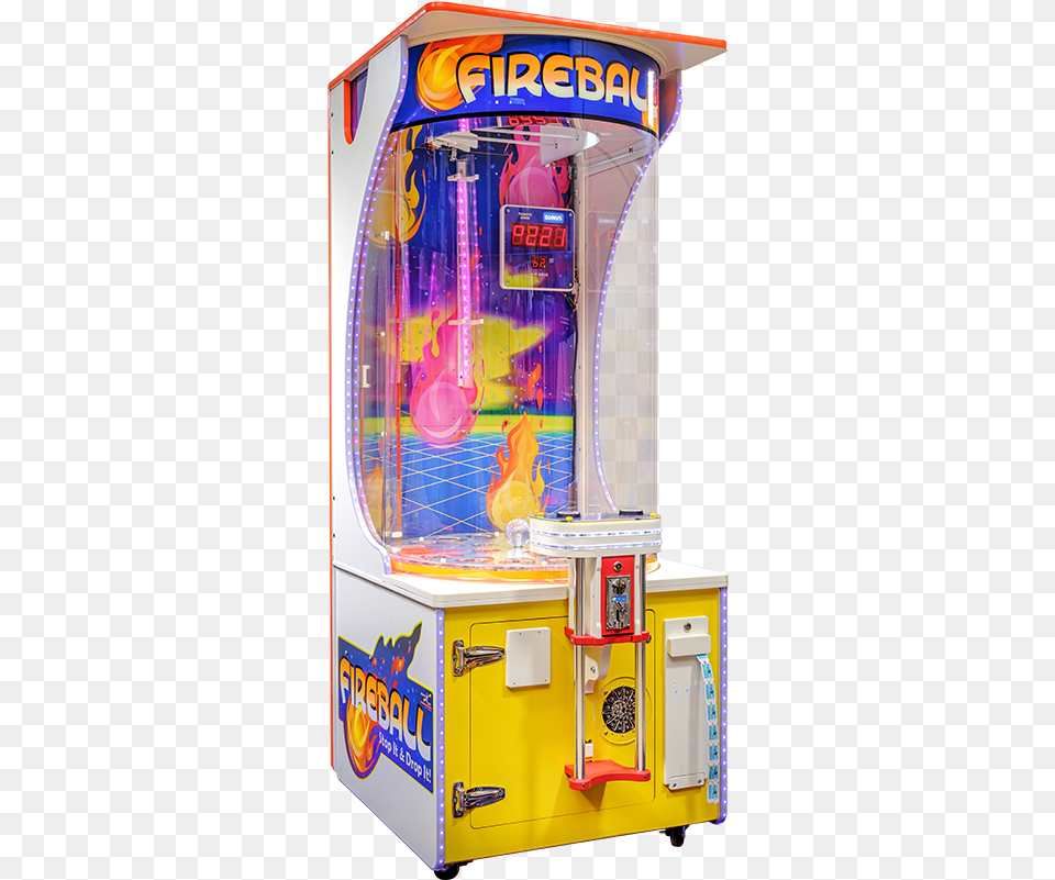 Brand New Fireball Video Game Arcade Cabinet, Arcade Game Machine Free Png