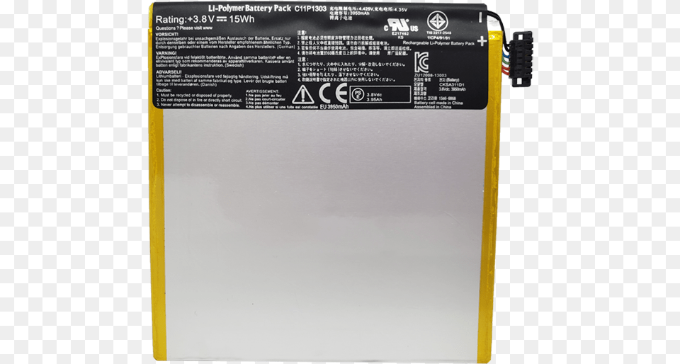 Brand New Original Oem Battery For Asus Google Nexus 7 Ii Horizontal, White Board, Device Free Png