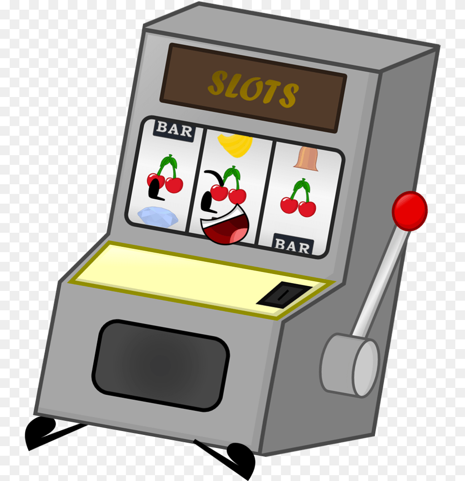 Brand New Slot Machine Pose Cartoon Slot Machine, Gas Pump, Pump, Gambling, Game Free Png Download