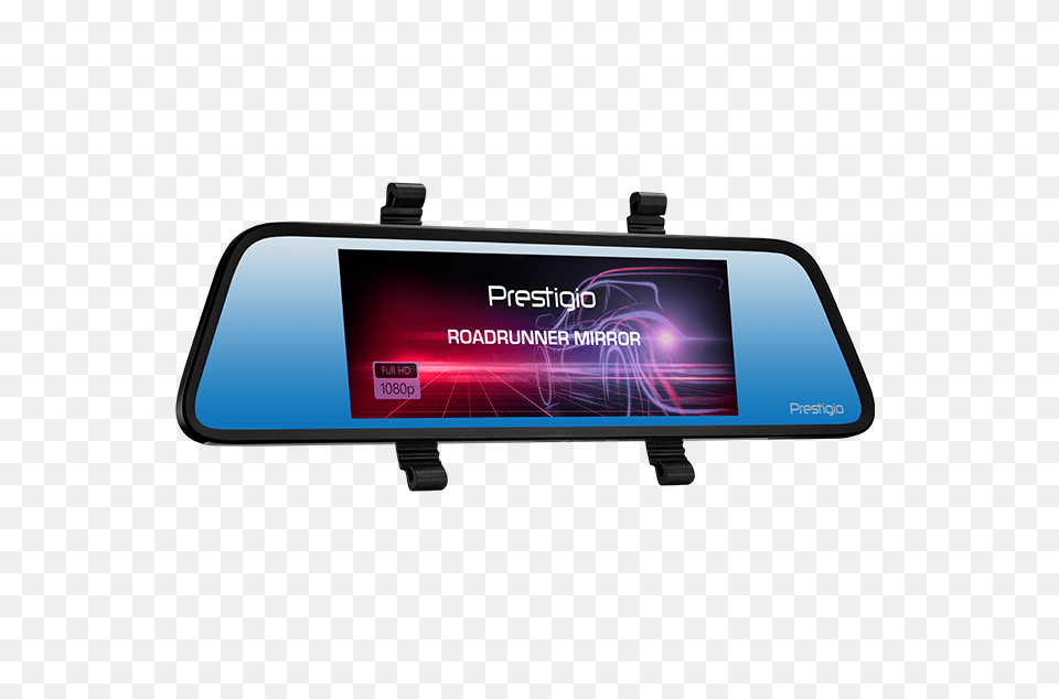 Brand Prestigio Presents A New Dvr Roadrunner Mirror Camera, Car, Transportation, Vehicle, Car - Exterior Free Png Download