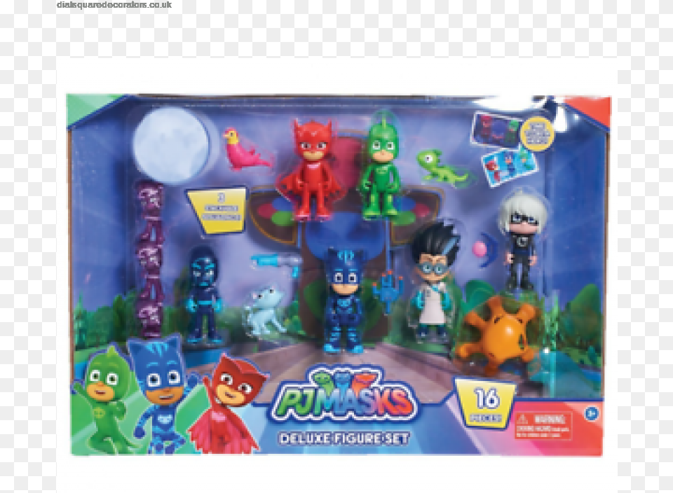 Brand Quality Fashion Deluxe Hero Figure Set Cat Boy Pj Masks Deluxe Figure Set, Child, Male, Person, Baby Png