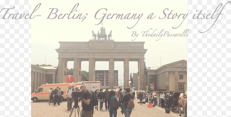 Brandenburg Gate, Person, Wheel, Machine, Architecture Free Transparent Png