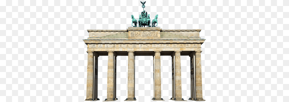 Brandenburg Gate Architecture, Building, Pillar, Parthenon Png Image