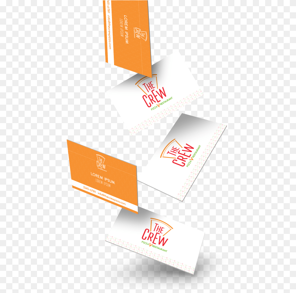 Branding The Crew Pizza Business Card, Paper, Text, Business Card Free Png