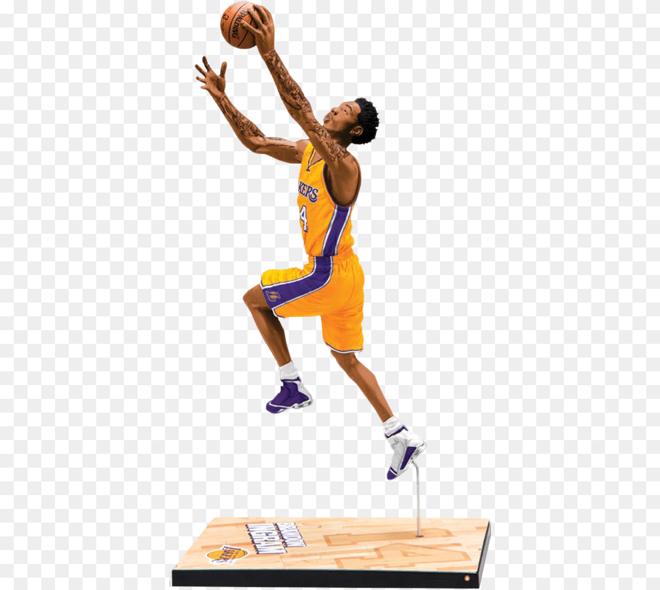 Brandon Ingram 7 Action Figure By Mcfarlane Toys Slam Dunk, Person, Ball, Playing Basketball, Sport Free Transparent Png