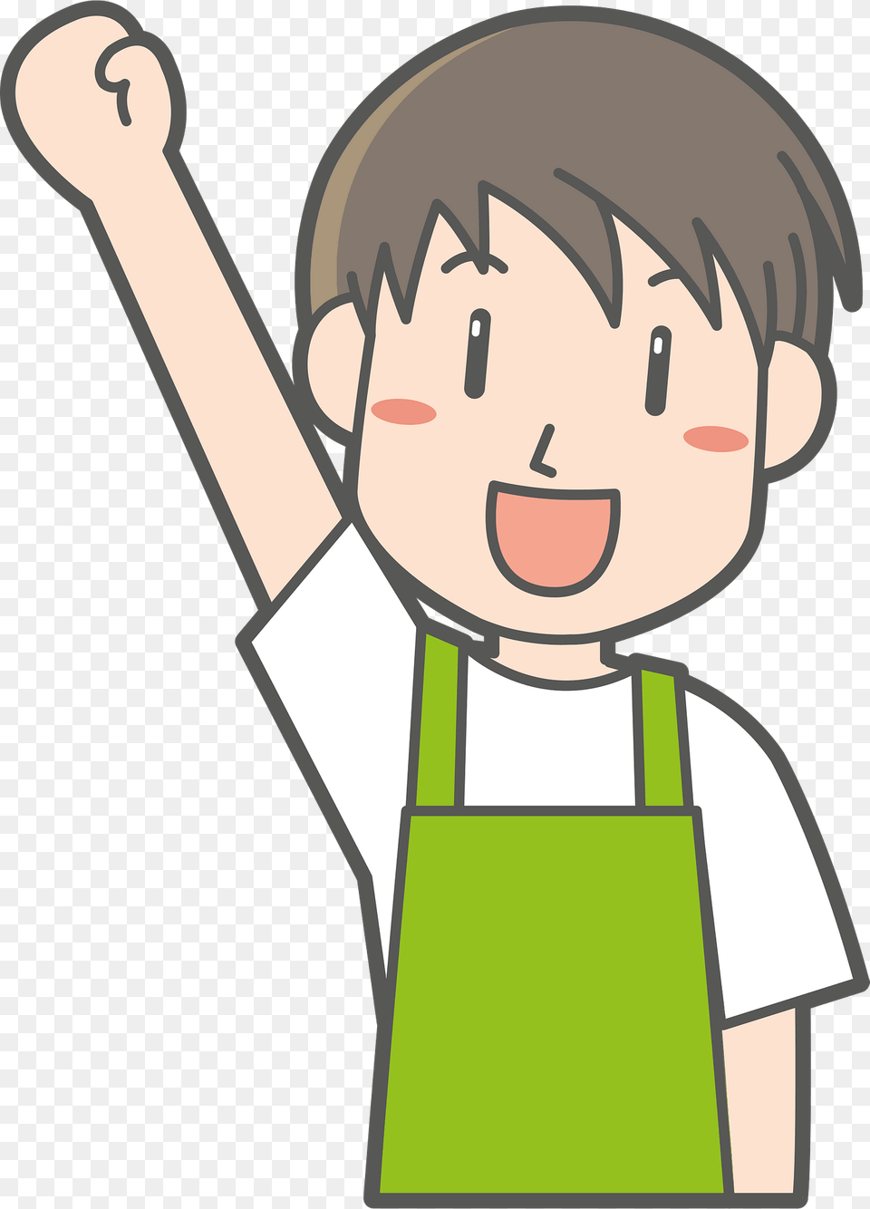 Brandon Male Clerk Is Pumping A Fist Clipart, Person, Face, Head Free Png