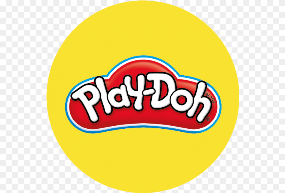 Brands Footbrands Play Doh Doh Logo, Sticker, Disk Free Png