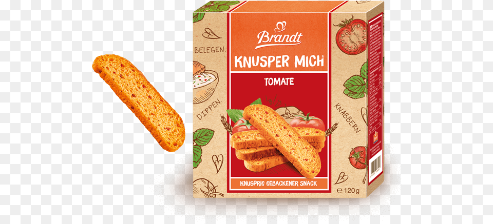 Brandt Knusper Mich Tomato Brandt, Bread, Food, Sandwich Free Png Download