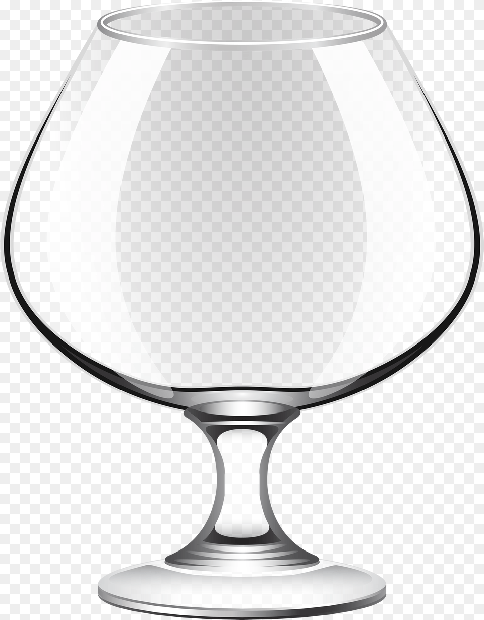 Brandy Glass Clipart Clip Art Empty Glass, Alcohol, Beverage, Goblet, Liquor Free Png Download