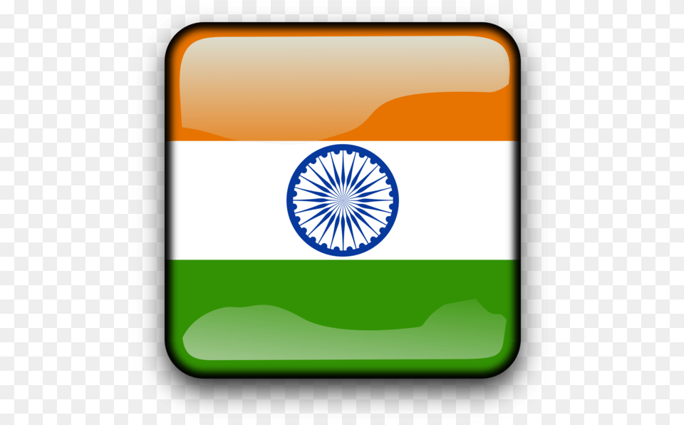 Brandyellowline Indian Flag Small Size, Machine, Wheel Free Transparent Png