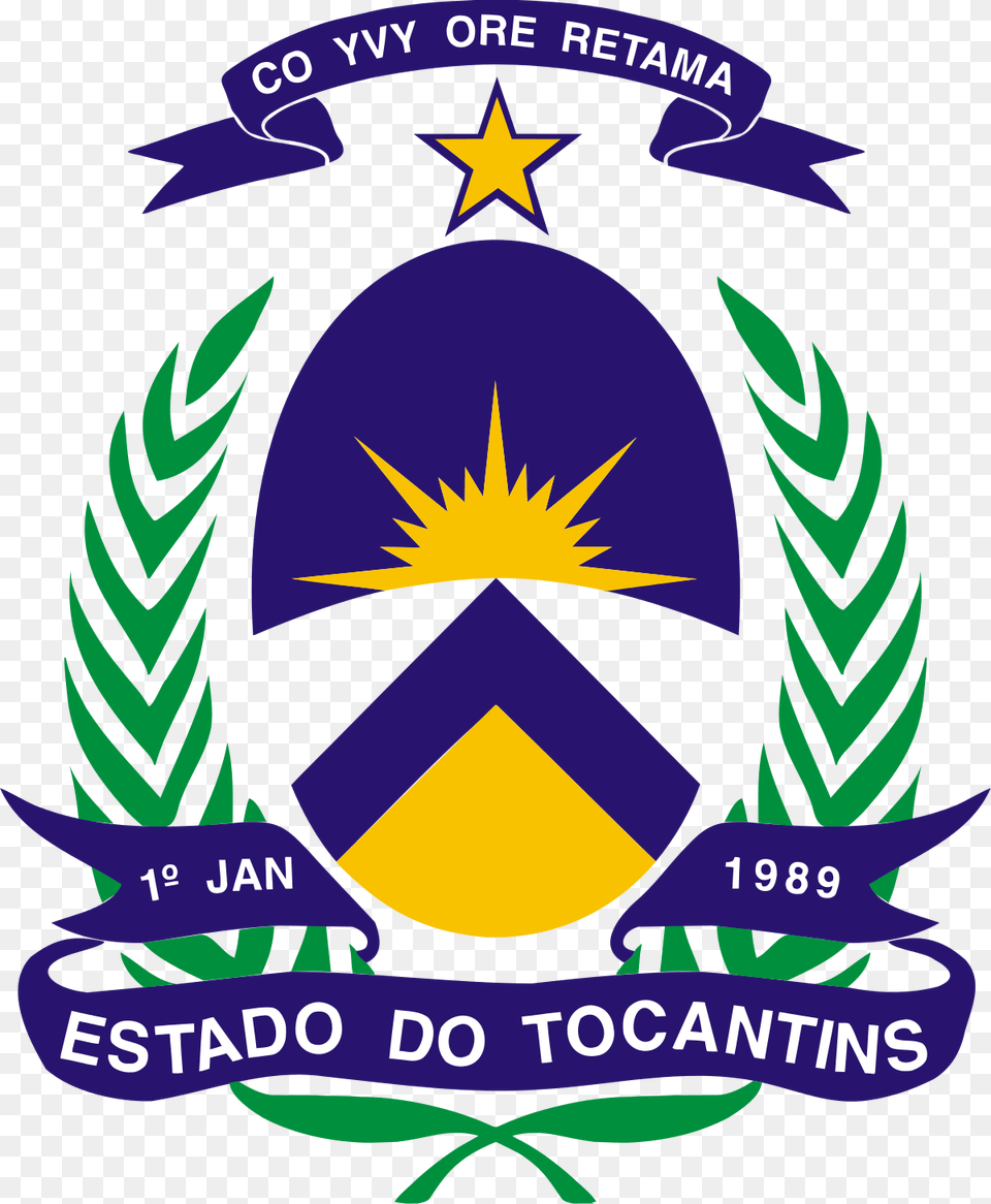 Brasao Estado Tocantins, Logo, Emblem, Symbol, Dynamite Png Image