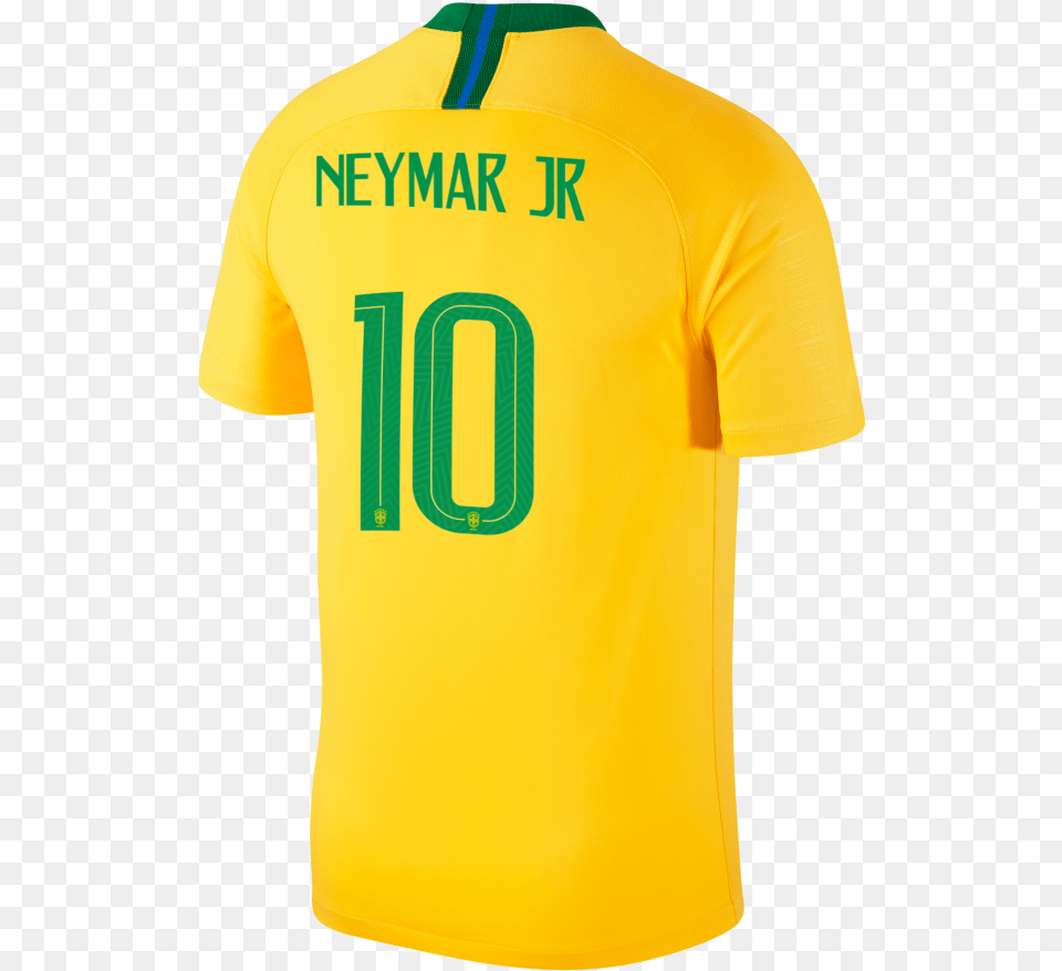 Brasil 1 Neymar Active Shirt, Clothing, T-shirt, Jersey Free Png