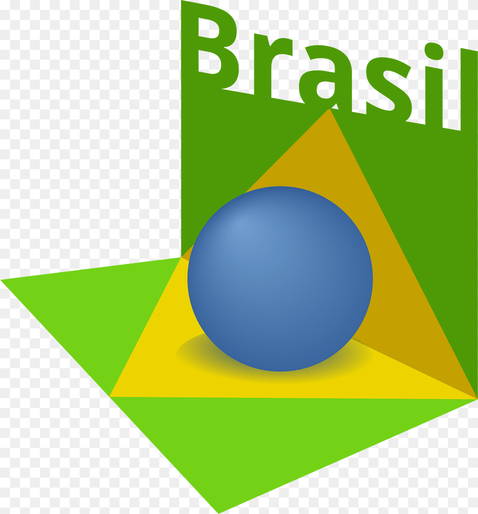Brasil Clipart, Sphere, Triangle Free Png Download