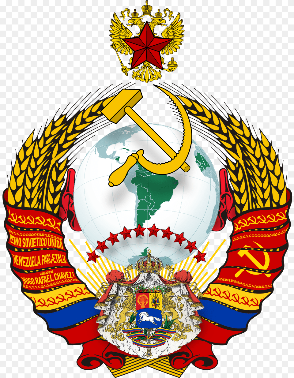 Braso Da Venezuela Soviet Union, Emblem, Symbol, Logo, Badge Png