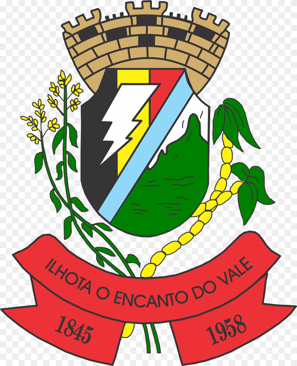 Braso Oficial Do Municpio De Ilhota Baixar Imagem Prefeitura De Ilhota, Emblem, Symbol, Face, Head Free Transparent Png