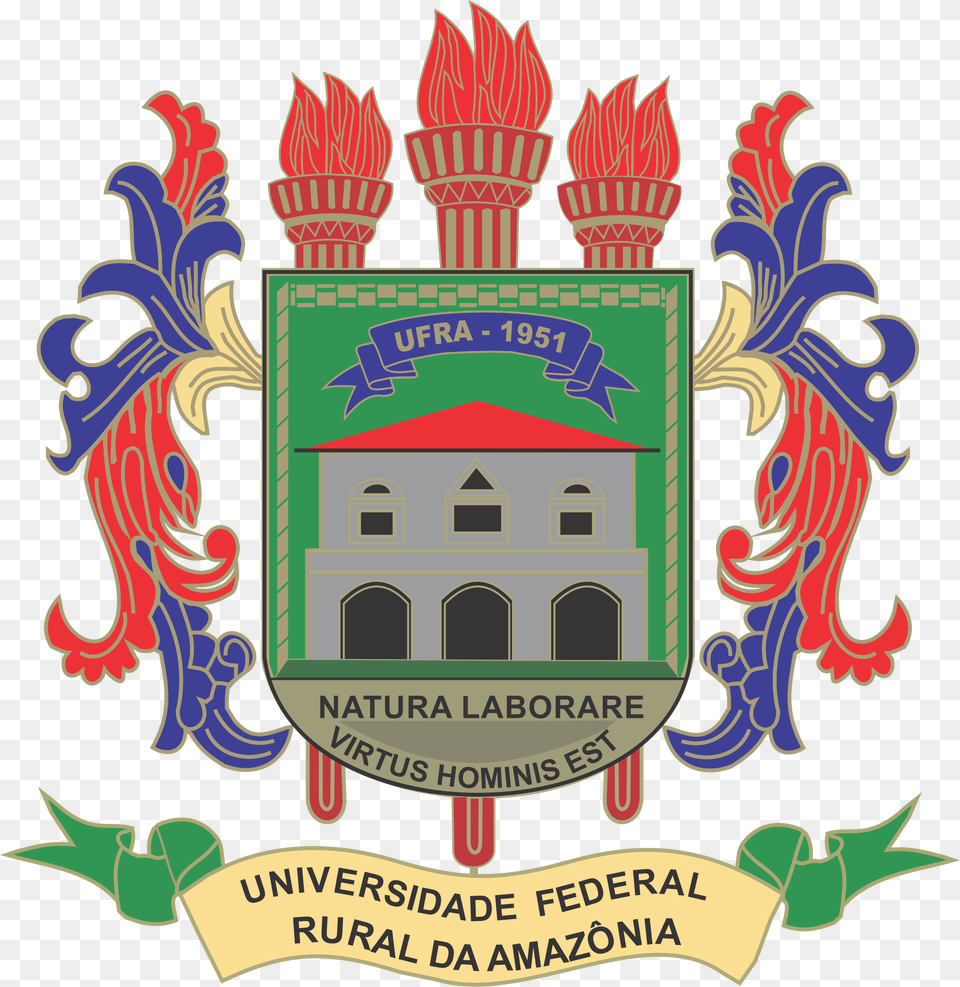 Braso Ufra Federal Rural University Of The Amazon, Emblem, Symbol, Badge, Logo Png Image