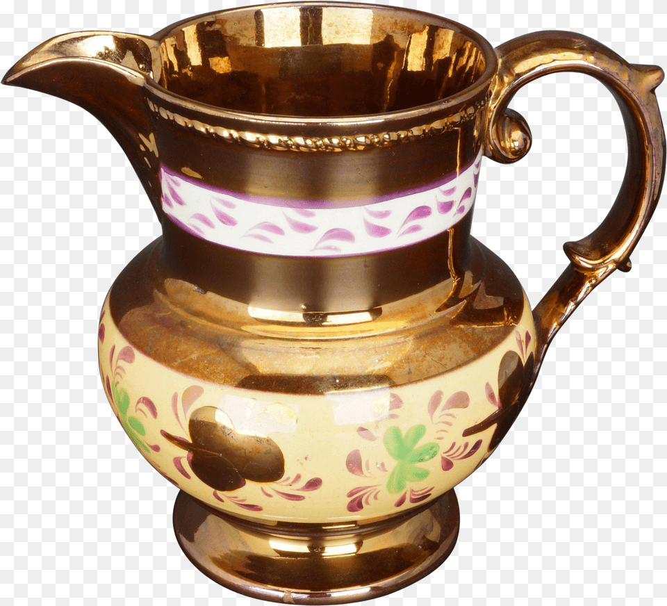 Brass, Jug, Water Jug, Cup, Pottery Png Image