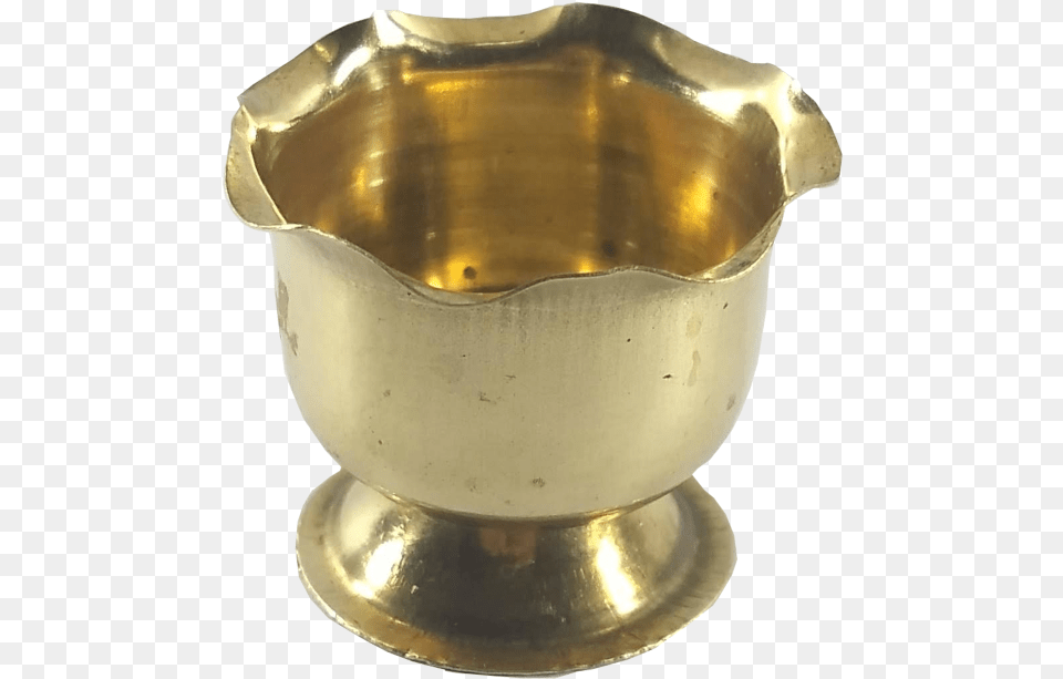 Brass, Bowl, Beverage, Milk Free Png Download