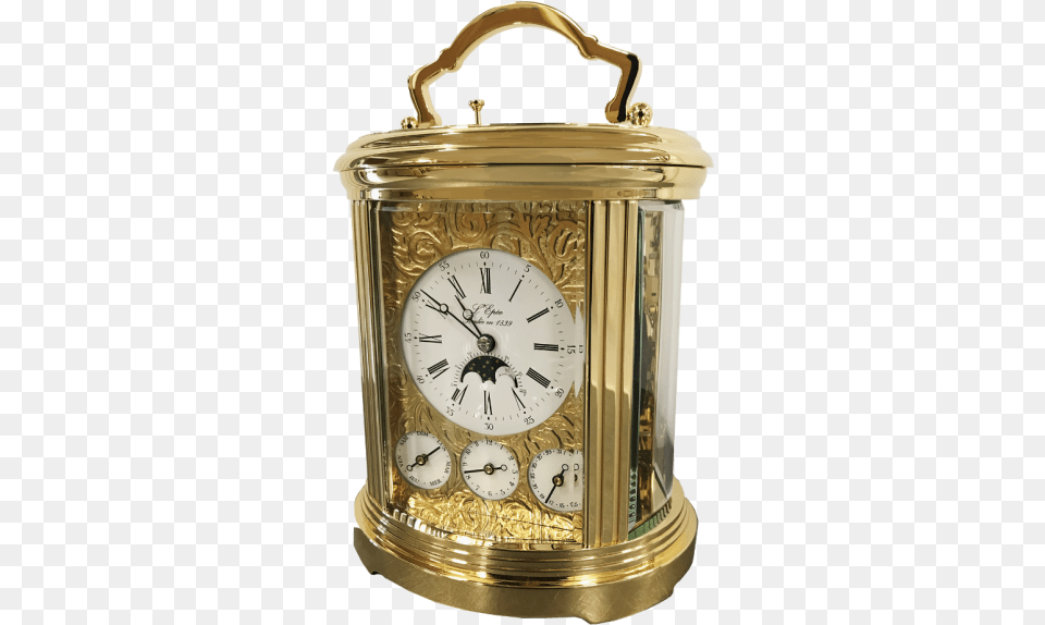 Brass, Clock, Alarm Clock Free Png Download