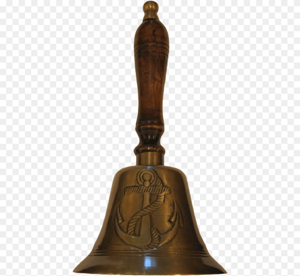 Brass Anchor Bell Handbell, Smoke Pipe Free Png Download