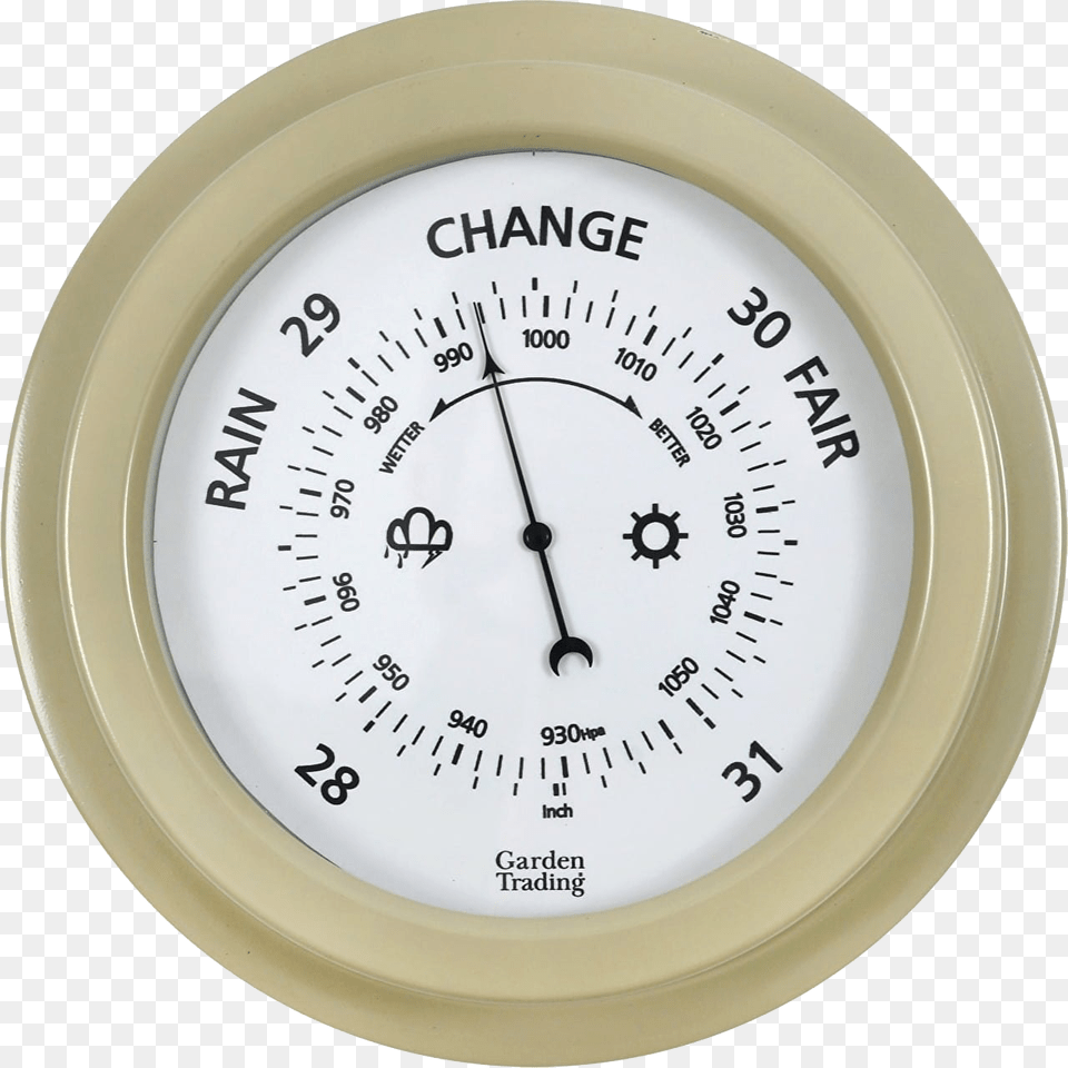 Brass Barometer Garden Trading Barometer, Tape Free Png Download