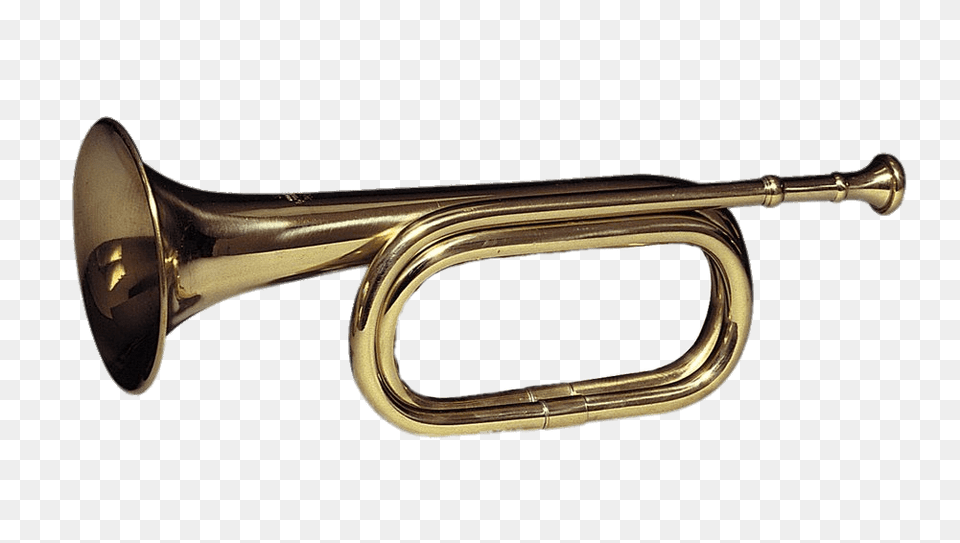 Brass Cavalry Bugle, Brass Section, Horn, Musical Instrument, Blade Free Png