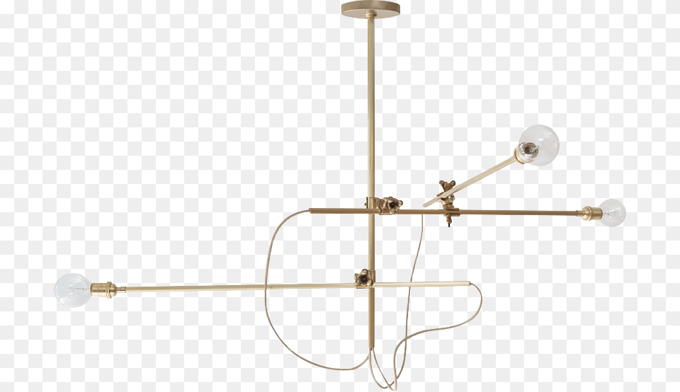 Brass Chandelier Lights Unique Fritz Porter Design Brass, Lamp, Appliance, Ceiling Fan, Device Png Image